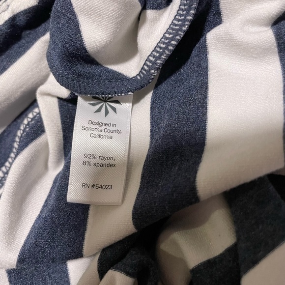 NWOT Athleta Stripe Maxi Skirt - Picture 4 of 4